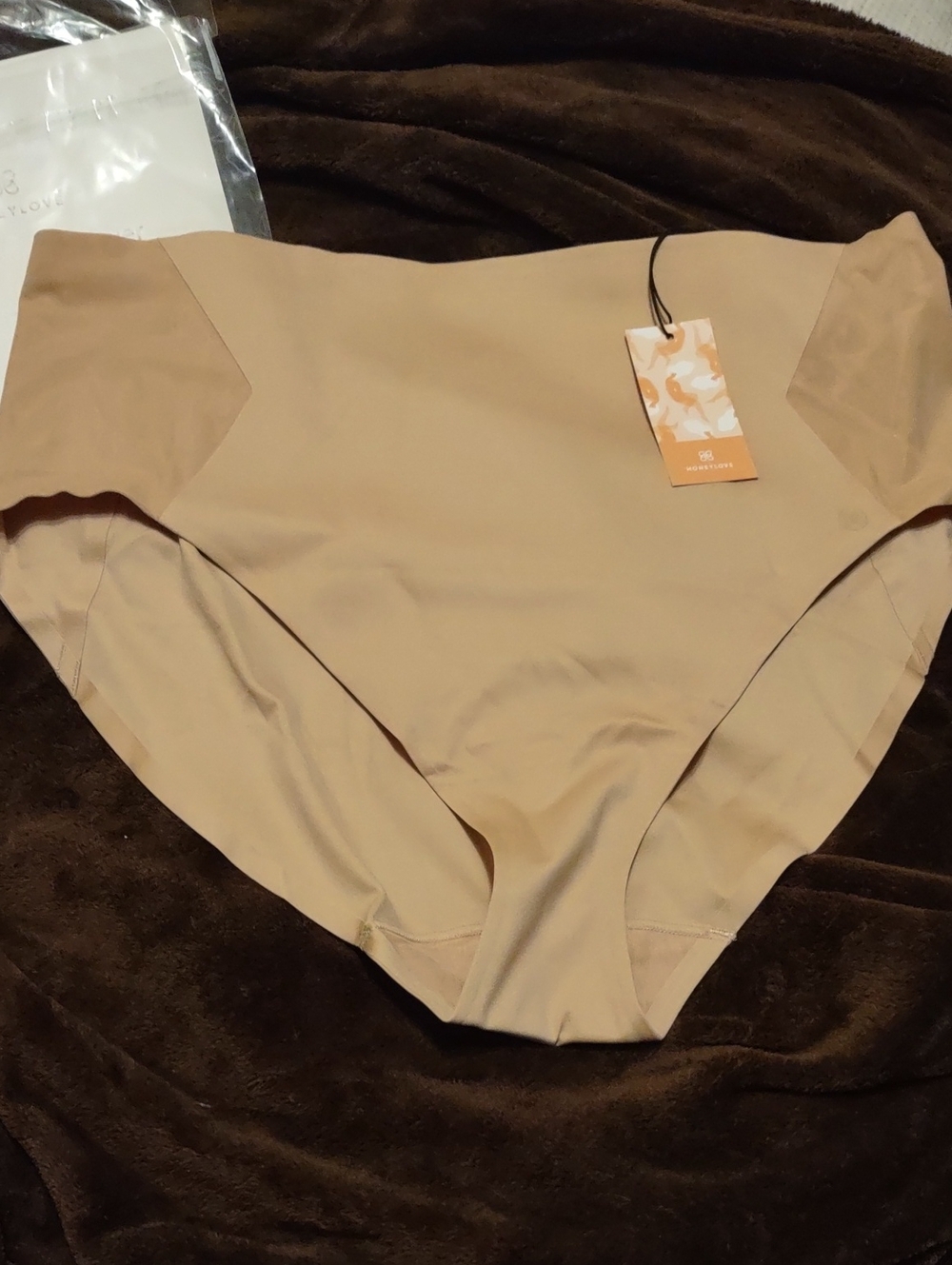NWT Seamless High-Waist Nude Women’s Briefs Size 44